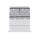 Set Lenzuola con Stampa Sopra Sotto e Federe Linea River Oka Varie Misure
