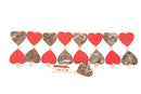 Set 108 Mollette con Cuori 