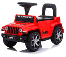 Macchina Cavalcabile per Bambini con Licenza Jeep Rubicon Rossa