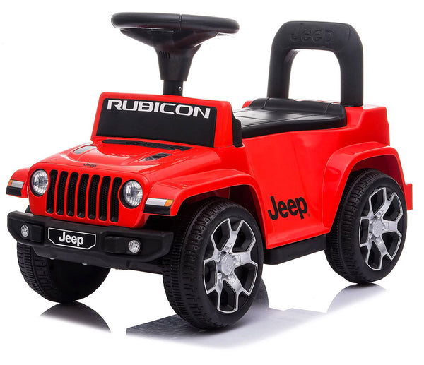 acquista Macchina Cavalcabile per Bambini con Licenza Jeep Rubicon Rossa