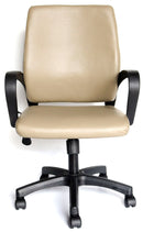 Sedia Poltrona Operativa da Ufficio in Similpelle Vandi Tortora