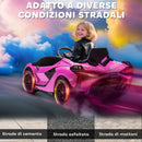 Macchina Elettrica per Bambini 12V con Licenza Lamborghini Sian FKP 37 Rosa
