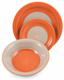 Servizio Piatti 18 Pezzi in Stoneware Soriani California Multicolor