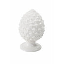Pigna con Base Decorativa 8,5x8,5x14 cm  in Ceramica VdE Tivoli 1996 Pigna