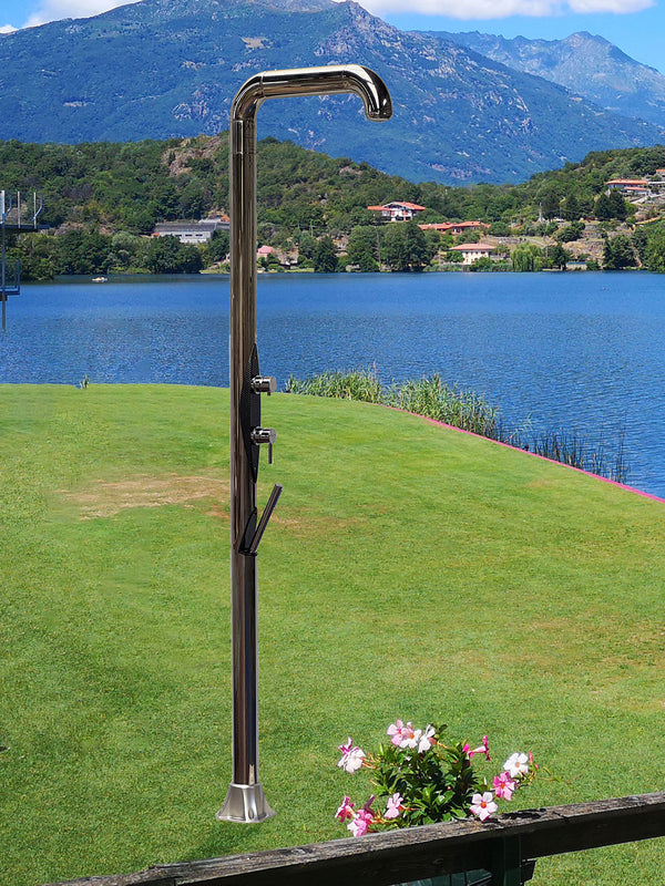 online Doccia da Giardino con Soffione e Doccetta Arkema Diamond Inox I445