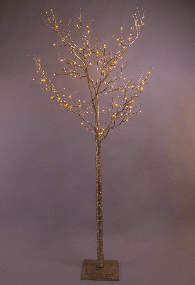 Faggio H210 cm con 192 Led e Movimento per interno 