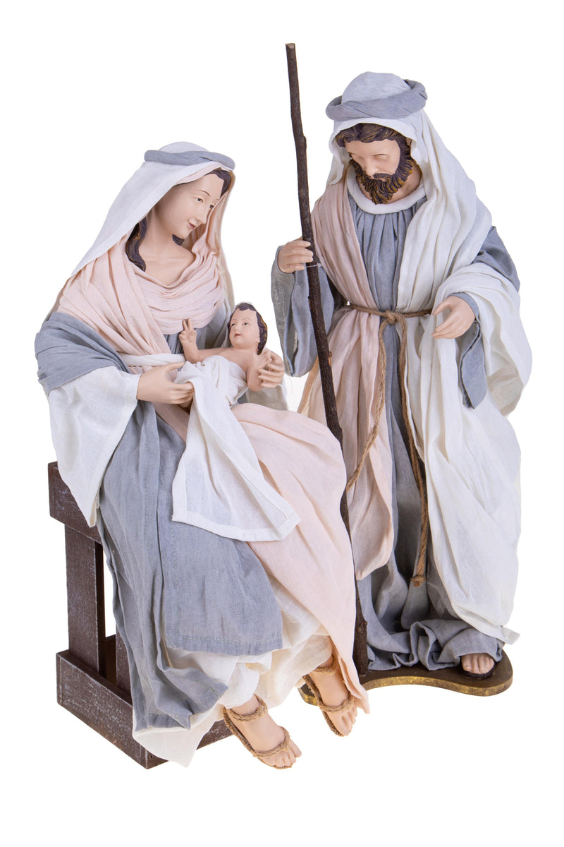 Natività 2 Personaggi H60 cm in Resina