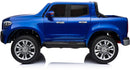 Macchina Elettrica per Bambini 2 Posti 12V Mp4 con Licenza Mercedes Classe X Pick-up Blu