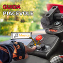 Moto Elettrica per Bambini con Rotelle e Indicatore di Carica Rosso  