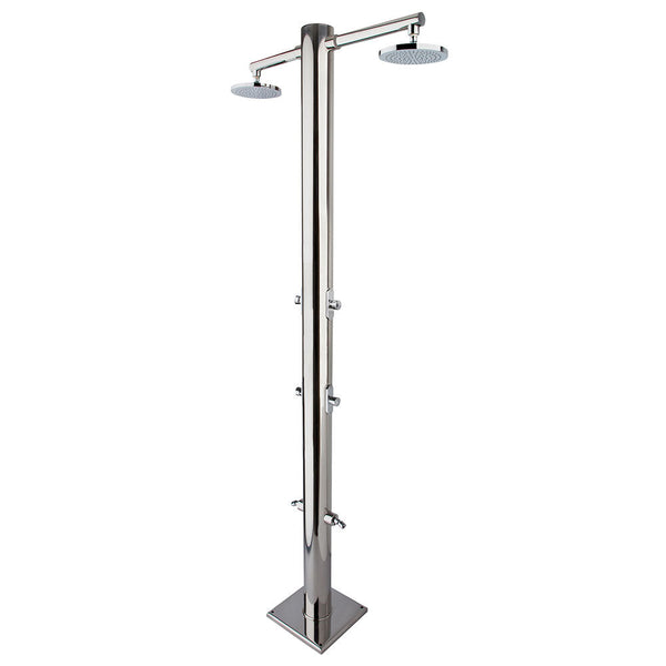 acquista Doccia da Giardino Doppia 4 Temporizzatori e Lavapiedi Ama Luxury Nettuno