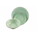 Servizio Piatti 18 Pezzi in Hard Dolomite Villa d'Este New Baita