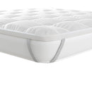 Topper Trapuntato 600 gr/mq con Elastici Plus Bianco Varie Misure