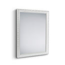 Specchio da Parete 34x45x2 cm in Legno Lola Bianco