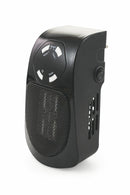 Stufa Stufetta da Parete 500W Display LCD Kooper Ghibli Nero