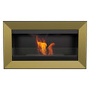 Camino a Bioetanolo da Parete 88x51 cm Flig Las Vegas Oro