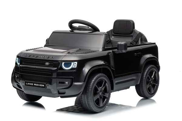 Macchina Elettrica per Bambini Licenza Land Rover Defender Small 12V con Telecomando Nero online