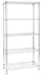 Scaffale in Acciaio Cromato 5 Piani 35X90X177Cm Tosini Light AC1436-5