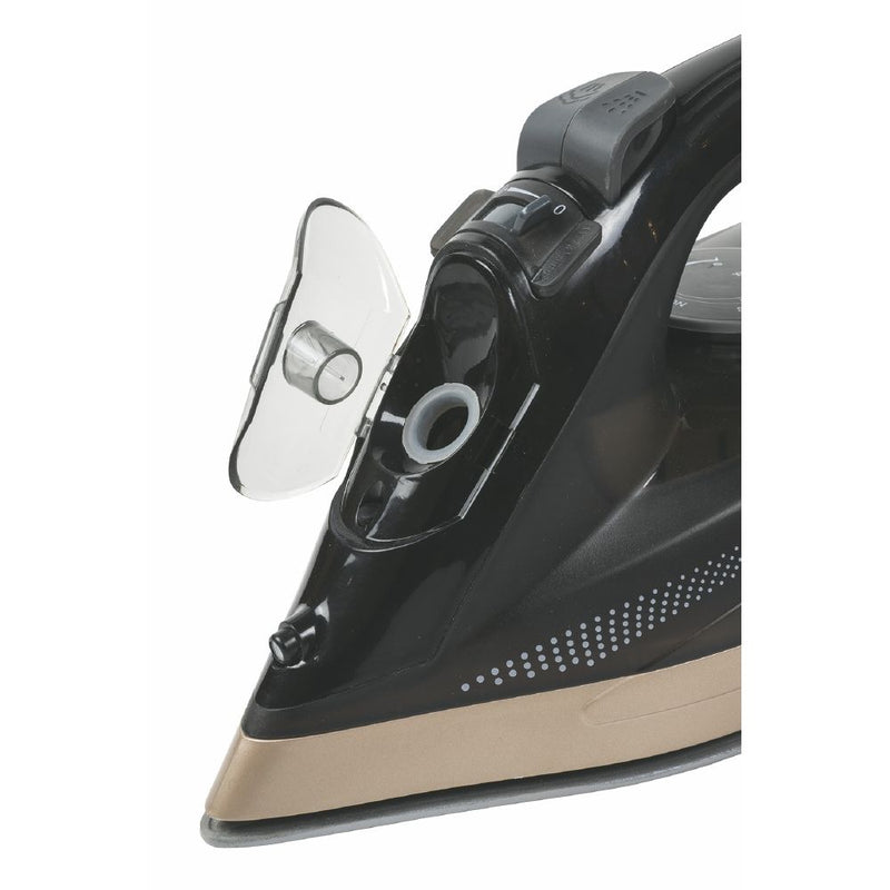 Ferro da Stiro Cordless 320ml 2200W Kooper Nerone Nero e Champagne