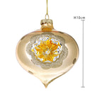 Set 4 Cipolla Double Hole Ø10 cm Oro