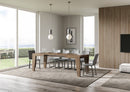 Tavolo Allungabile 120/224x90x77 cm Naxy Noce  