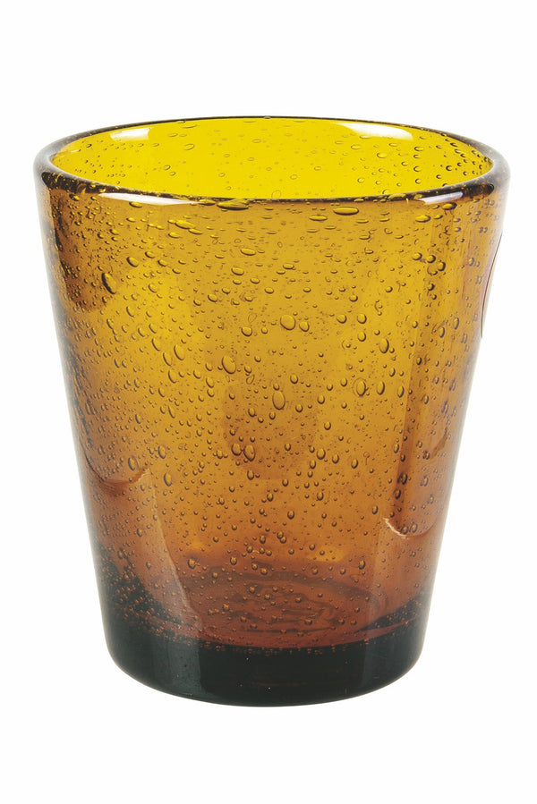 Set 6 Bicchieri per Acqua in Pasta Di Vetro 250 ml Villa d'Este Home Tivoli Ambra Cancun Satin sconto