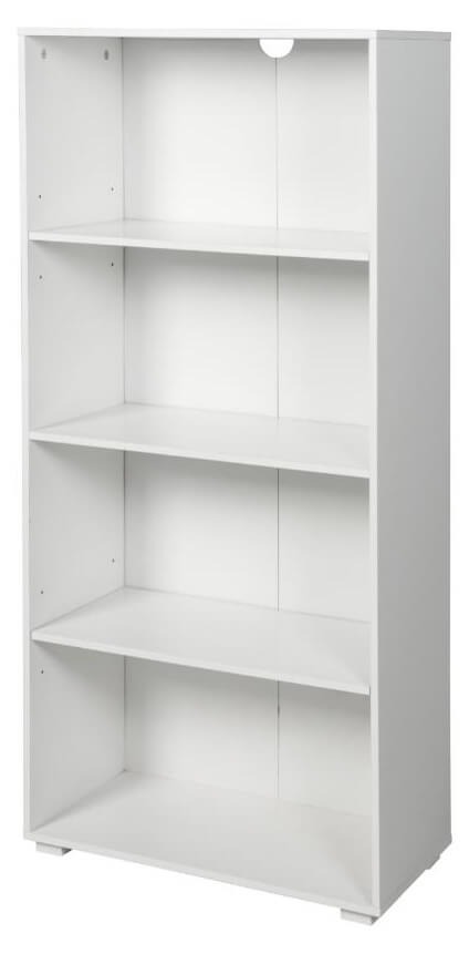 online Libreria 4 Ripiani 60x30x130 cm in MDF Bianco