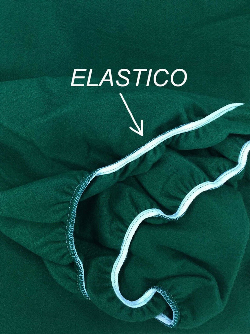 Panno da tavolo quadrato per gioco Poker 140x140 cm con elastico verde