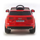 Macchina Elettrica per Bambini 12V con Licenza Audi Q7 Rosso
