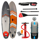 SUP Tavola Stand Up Paddle Gonfiabile 320x81x15 cm Jbay.Zone con Pagaia Zaino e Accessori Comet Wind Sup WJ2