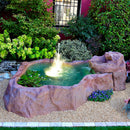 Laghetto Artificiale Roccia Fuori Terra 310x185x52 cm 900 Litri