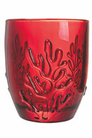 Set 6 Bicchieri Acqua in Vetro 340 ml Villa d'Este Home Tivoli Coral Sunset