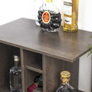 Mobile Bar Cantinetta Bottiglie Vino Legno Cantina 6 Posti Porta Calici Amaretto