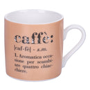 Set 6 tazzine Caffè Ø6x6 cm in New Bone China VdE Tivoli 1996 Chocolate