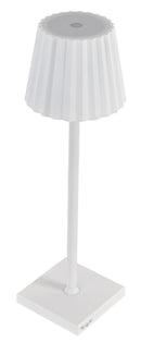 Lampada da Tavolo 38x10x10 cm in Alluminio Luce Bianca Calda K-ligth Nero 