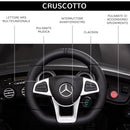 Macchina Elettrica per Bambini 12V con Licenza Mercedes GLA 45 AMG Nera