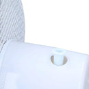 Ventilatore da Tavolo Pale 23 cm Salvaspazio 20 W 2 Velocità e Funzione Girevole Alpina
