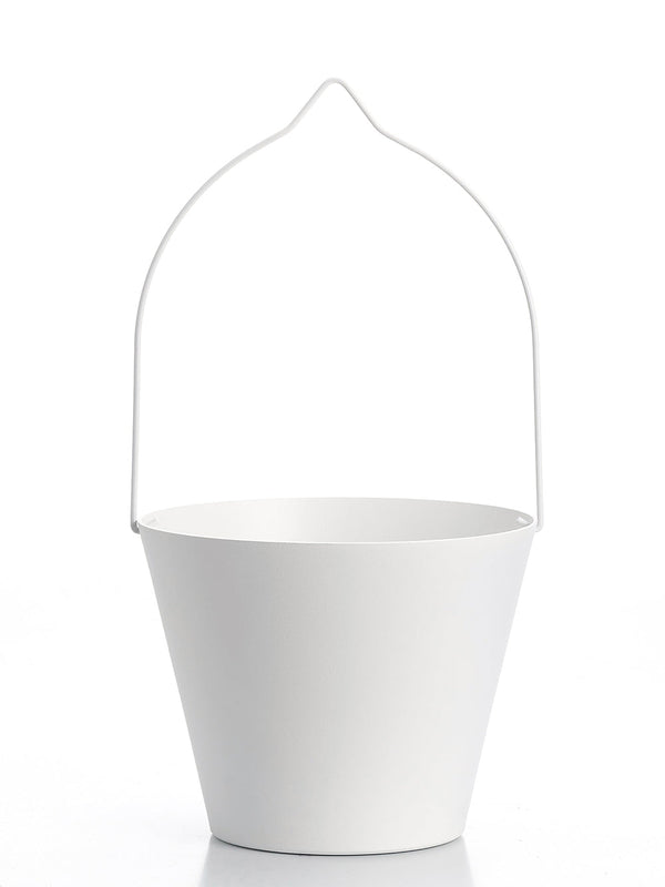 Secchiello per Rubinetti Porta-Secchio 25x23x18 cm in Alluminio Belfer 42/SC Bianco sconto