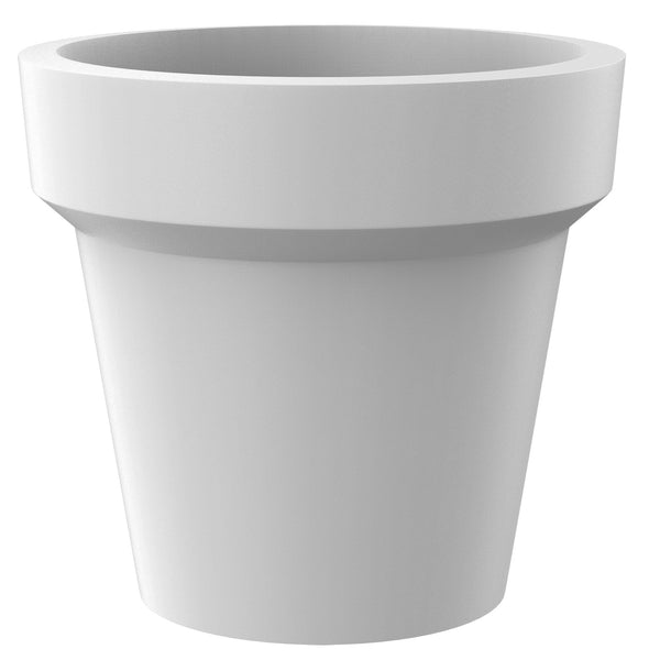 acquista Vaso Ø115x105 cm in Resina Arkema POT M Bianco