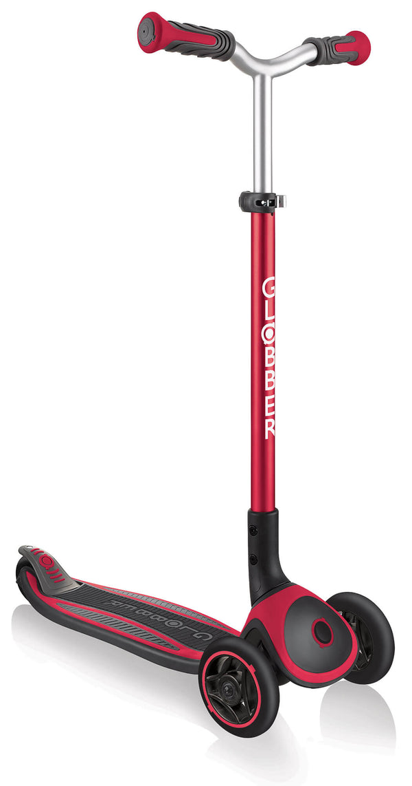 Monopattino 3 Ruote Pieghevole 5 Altezze Max 50 Kg Globber Master Rosso prezzo