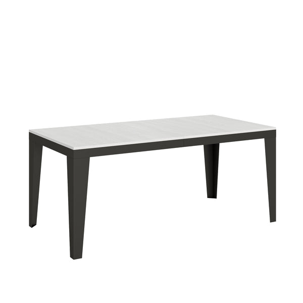 Tavolo Allungabile 180-440x90x77 cm Flame Evolution Bianco Frassino sconto