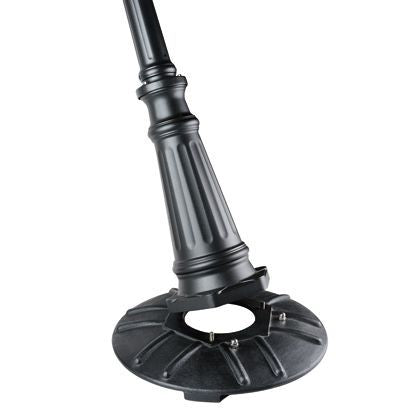 prezzo Base Mobile Portatile per Pali Tipo Grande Nero Sovil