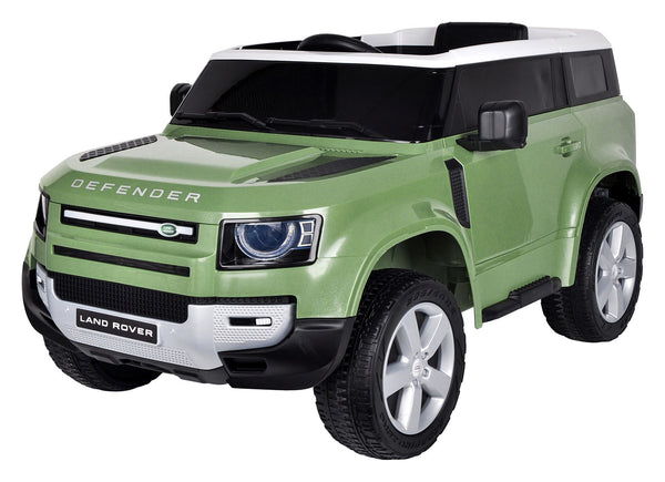acquista Macchina Elettrica per Bambini Licenza Ufficiale Land Rover Defender 12V 7Ah Verde