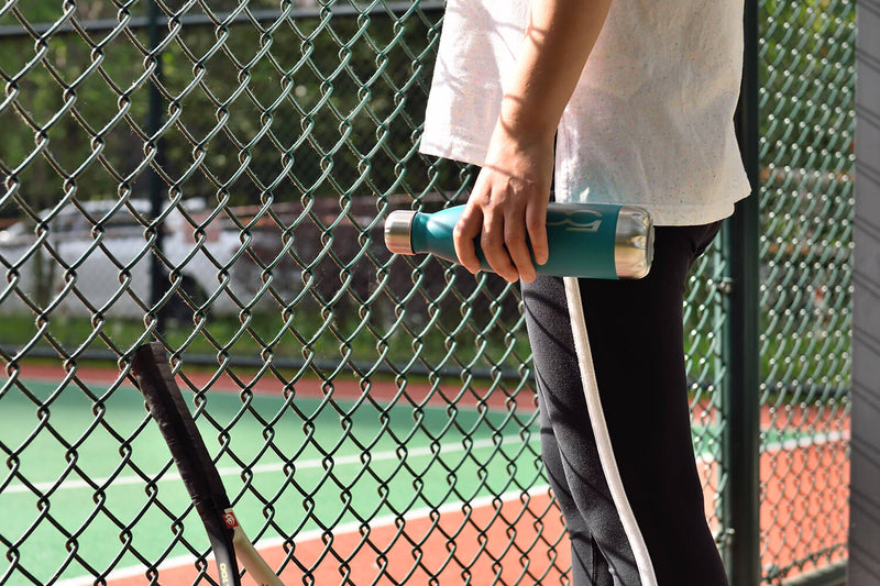 Borraccia Termica 500 ml con Coperchio in Acciaio Fiat Blu