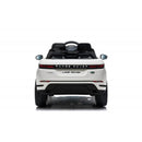 Macchina Elettrica per Bambini 12V Mp4 con Licenza Land Rover Evoque Bianca