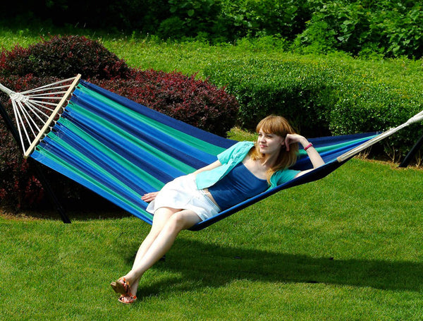 Amaca da Giardino in Cotone 2x0,80m 100Kg Bauer prezzo