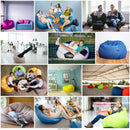 Poltrona a Sacco Pouf in Poliestere Design Statua Libertà  Avalli