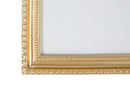 Cornice Fregis 24,5x3,7x30,5 cm in Poliresina e Vetro Oro