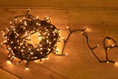 Mini Luci di Natale con 8 Giochi 300 Luci 14,9 Metri Uso Esterno 