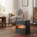 Stufa Elettrica a Combustibile Liquido Portatile 4600W Karlsen Tosai 4600 Grigia