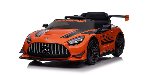 Macchina Elettrica per Bambini Licenza Ufficiale Mercedes Benz GT3 Telecomandata 12V 4,5Ah Arancione acquista